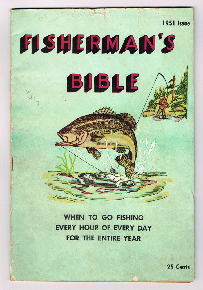 Original Vintage 1951 Fisherman's Bible