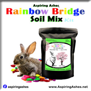 Rainbow Bridge Soil Mix Kit : Pet Memorial Kit – EXTRA SMALL