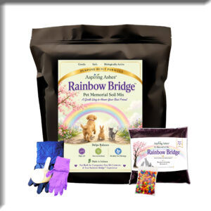 Rainbow Bridge Soil Mix Kit : Pet Memorial Kit – MEDIUM