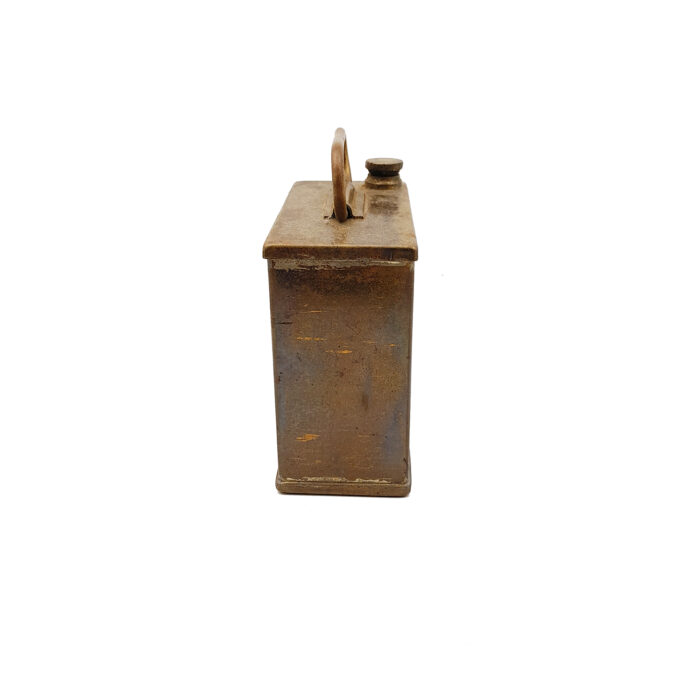 WWII era Chinese Military Brass Oil Can - Image 3