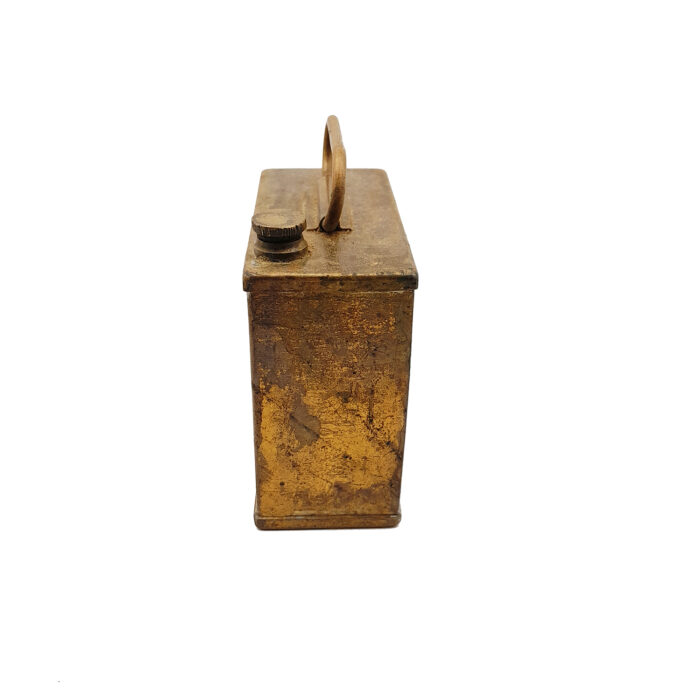 WWII era Chinese Military Brass Oil Can - Image 5