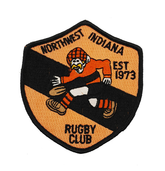 Vintage 1980s Northwest Indiana Rugby Club Patch