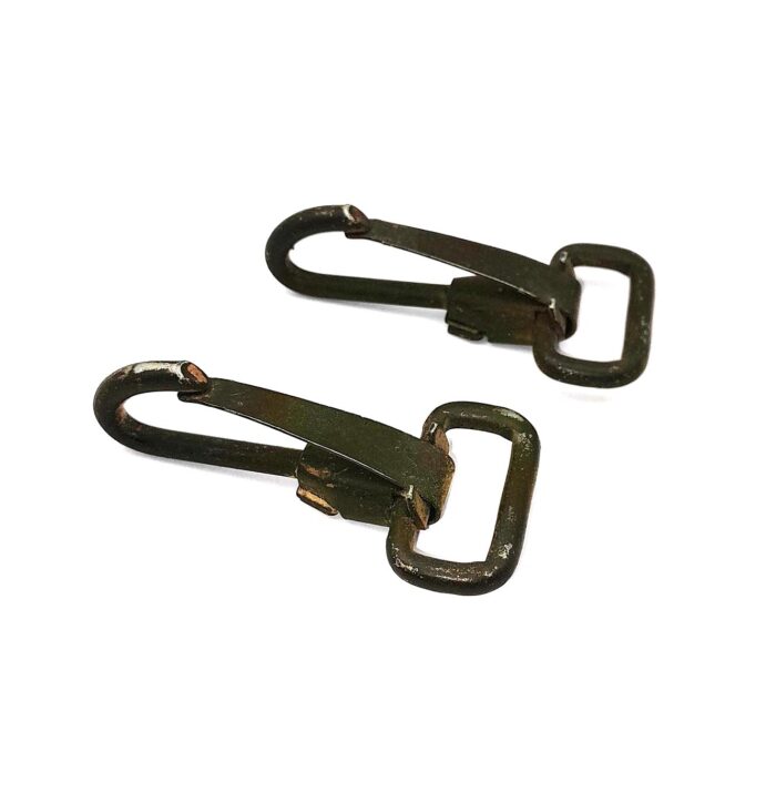 Vintage USMC Vietnam Era Sling Snap Hooks (2)