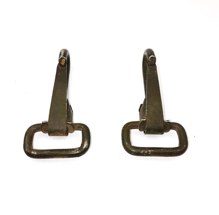 Vintage USMC Vietnam Era Sling Snap Hooks (2) - Image 2