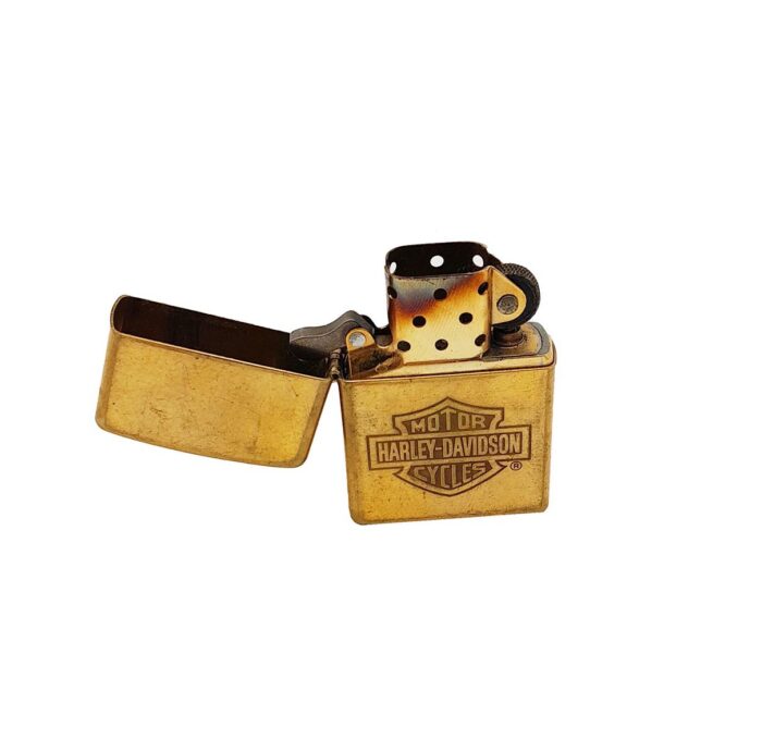 2004 Brass Harley-Davidson Zippo Lighter - Image 4