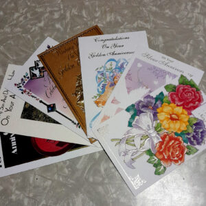 Anniversary and Wedding Greeting Cards: New, Lot of 18