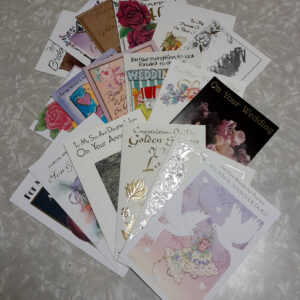 Wedding and Anniversary Greeting Cards: New, Lot of 18