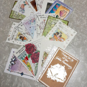 Wedding and Anniversary Greeting Cards: New, Lot of 18