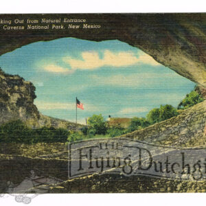 Vintage 1940’s “Carlsbad Caverns” New Mexico. Linen Postcard