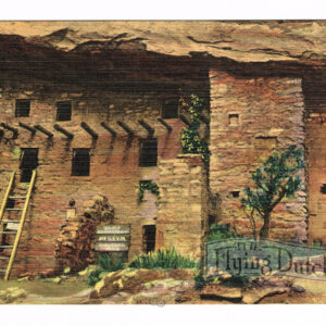 Vintage 1940’s “Spruce Tree House” Manitou Springs, Colo. Linen Postcard