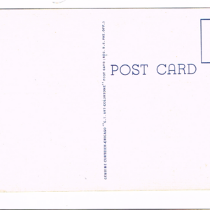 Vintage 1940’s “S.S. South American” Mackinac Island, Mich. Linen Postcard