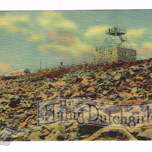 Vintage 1940’s “Steamline Cog Train” Pikes Peak, Colo. Linen Postcard