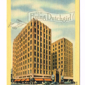 Vintage 1940’s “Title and Trust Building” Phoenix, Arizona. Linen Postcard