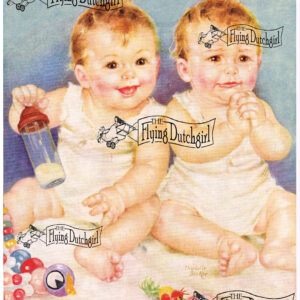 1940s Vintage Salesman Sampler Lithographic Calendar Print “Sunshine and”…