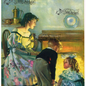 1940s Vintage Salesman Sampler Lithographic Calendar Print “These are my”…