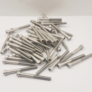 50 Pack, Allen Head Cap Screws Stainless Steel 1/4″-20×2-1/4″