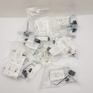 10 Pack, #99821 Single Rod Pegboard Hook 2-3/8 x 2 x 3/4″